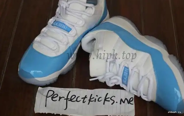 Low Air Authentic Jordan 11 Columbia 0613